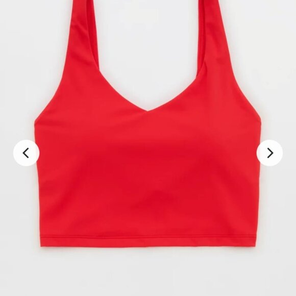 Aerie Real Me Offline Matching Set Red Size Medium GUC - Picture 10 of 12